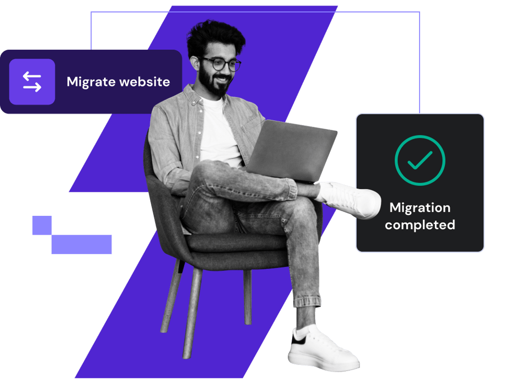 Gratis en eenvoudige website migratie