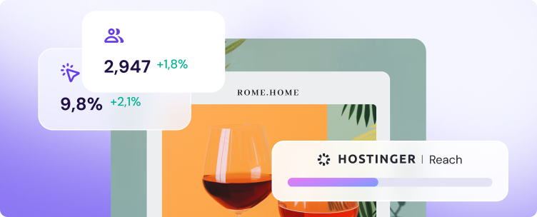 Buat, kirim, dan pantau email marketing dengan Hostinger Reach