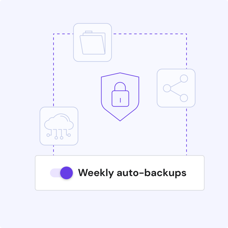 Wöchentliche Backups