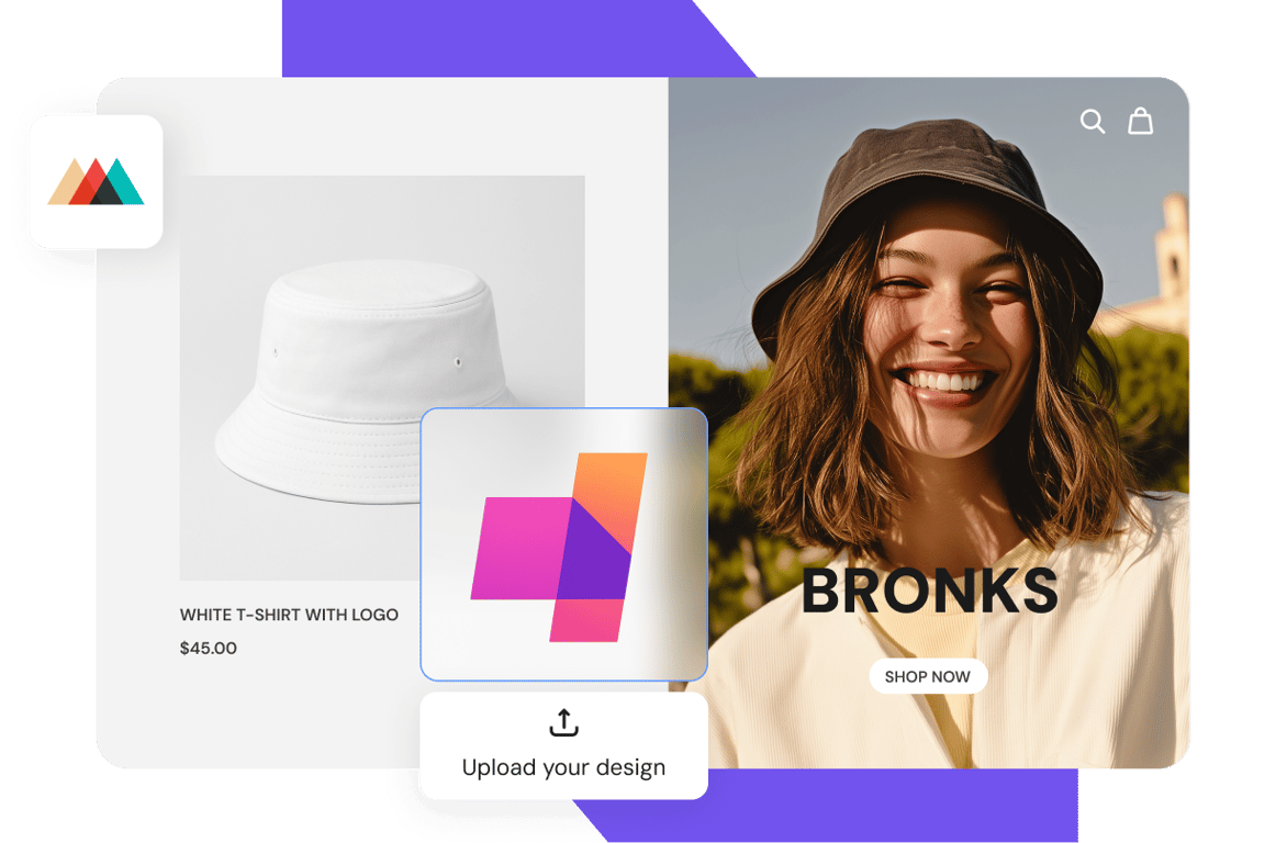 Nettside for print-on-demand