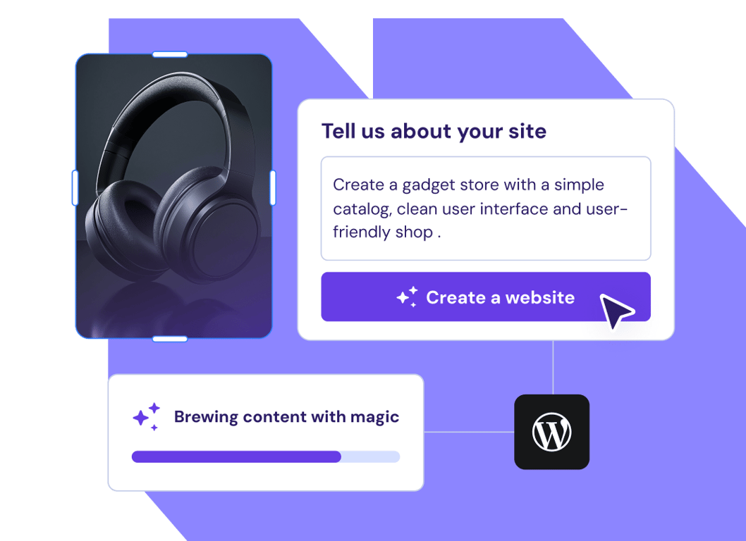 Launching a website is easier with AI