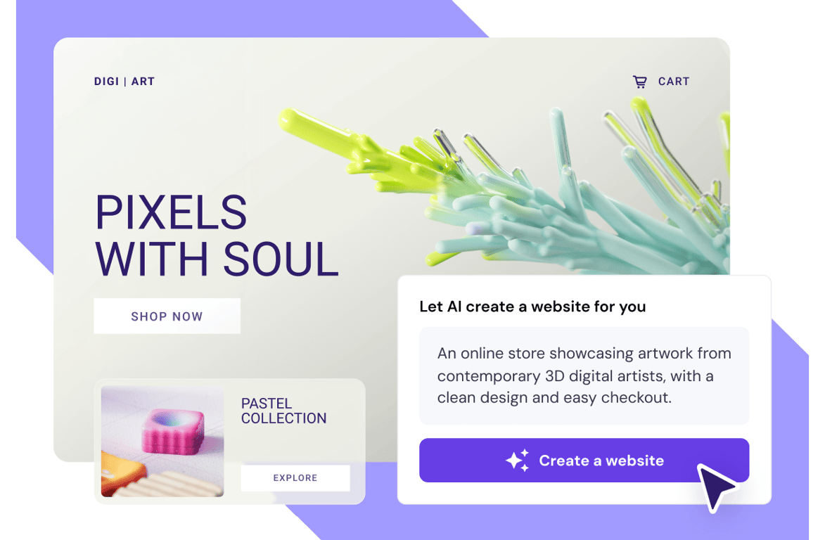 From idea to dream website, before you finish your coffee