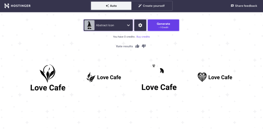 Kies je favoriete logo.