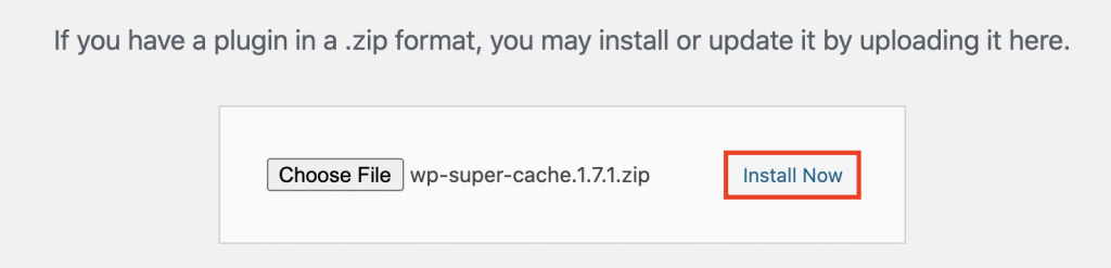 Capture d'écran montrant où se trouve le bouton "Installer maintenant