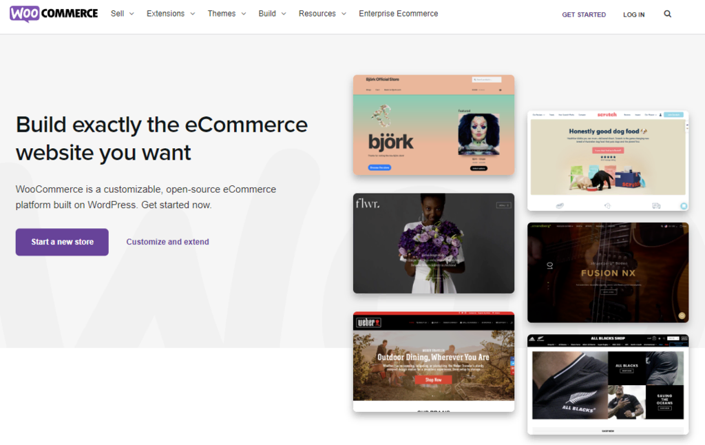 outils-de-gestion-de-sites-web Page d'accueil officielle de WooCommerce