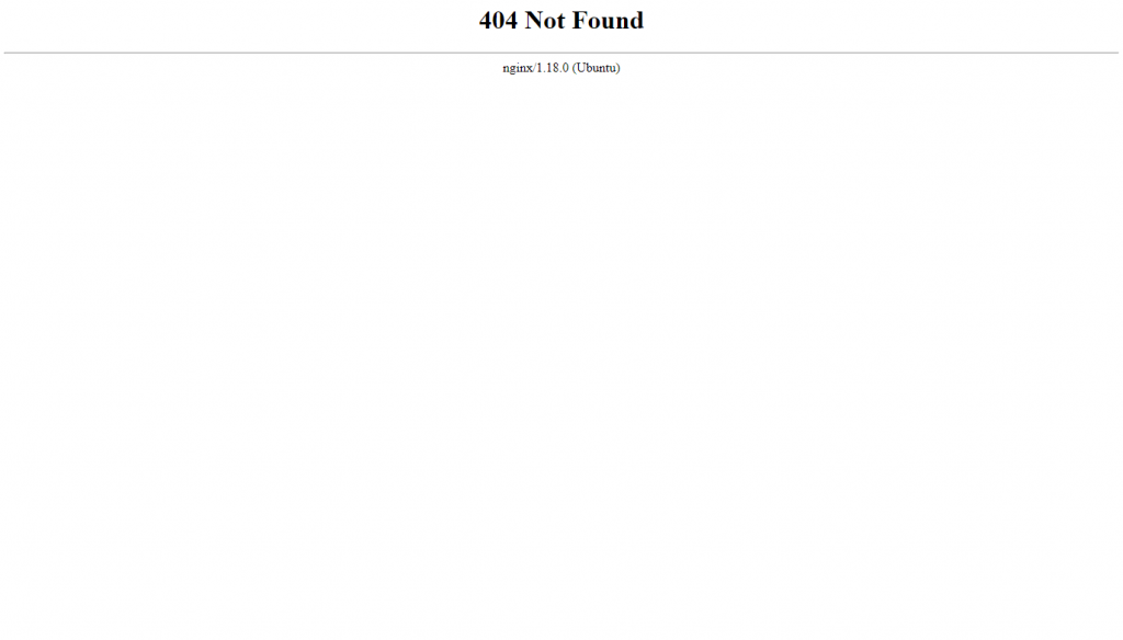 mauvais-exemples-de-conception-de-sites L'erreur 404 Not Found.